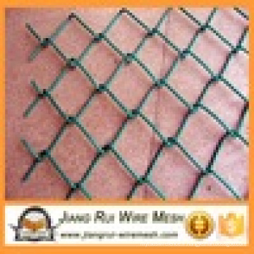 Fabriqué dans Anping Galvanized Chain Link Fences sont utilisés dans un endroit de protection